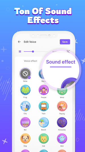 Funny Voice Changer - Voice Editor - Voice Effects Screenshot 3