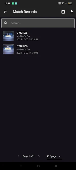 Vehicle Plate Scanner Screenshot 2