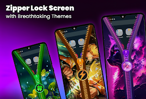 Zipper Lock Screen - Zip Lock Screenshot 3