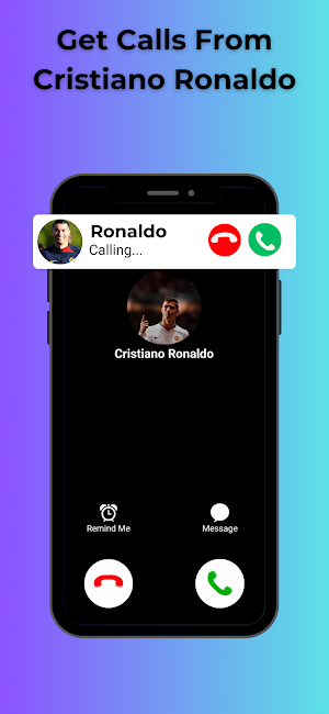 Cristiano Ronaldo Call & Chat Screenshot 0
