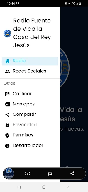 Radio Fuente de Vida Rey Jesús Screenshot 2
