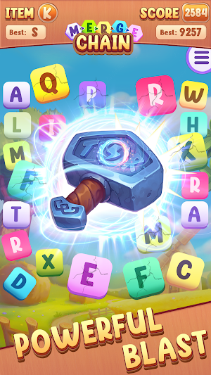 Merge Chain – Letter Matching Screenshot 1
