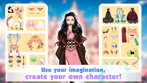 Anime DressUp Princess Fashion Screenshot 2
