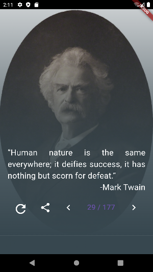 Mark Twain Quotes Screenshot 1