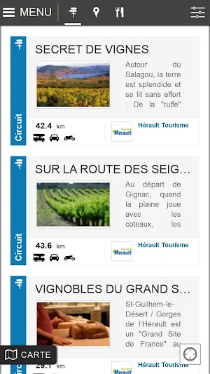 Routes des vins en Languedoc Screenshot 0