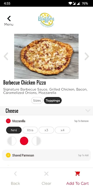 Bluffton Pizza Company Screenshot 3