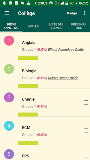 Lycée Bowal - Dinguiraye 1.6 screenshot 3