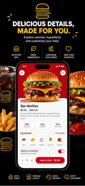 Burger Station Screenshot 2