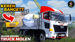 Mod Bussid Truck Molen Lengkap Screenshot 3