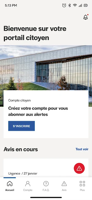 Ville de Vaudreuil-Dorion Screenshot 0