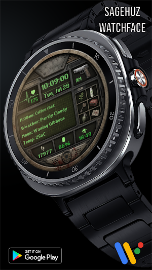A128 RPG Item watch face Screenshot 0