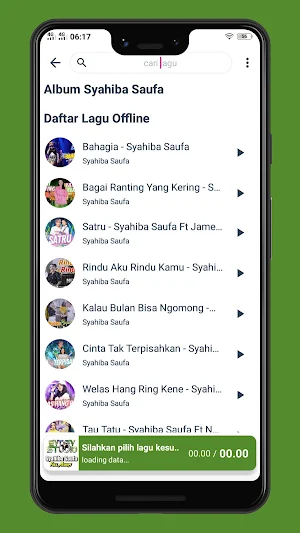 Mp3 Syahiba Saufa Offline Screenshot 1