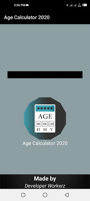 Age calculator 2020 Screenshot 1