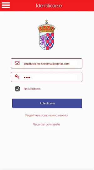 AytoCuadros Deportes Screenshot 1
