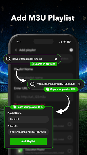 IPTV Player: Live TV & M3U Screenshot 3