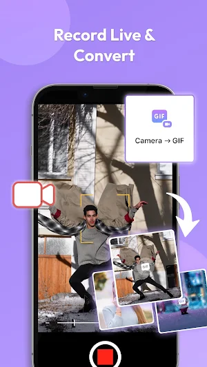 Ezy GIF Maker: Video to GIF Screenshot 1