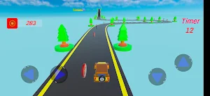 Mountain Climb Car Racing 3D Screenshot 2