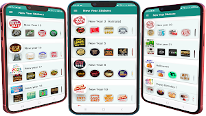 Animated New Year 2025 Sticker Screenshot 0