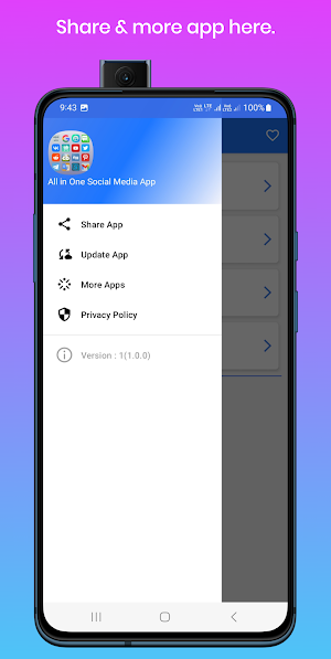 All in One Social App Screenshot 3