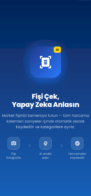Harcama Takip & Akıllı Fiş Screenshot 0