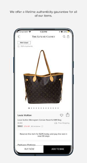 The Luxury Closet - Buy & Sell Authentic Luxury Screenshot 3