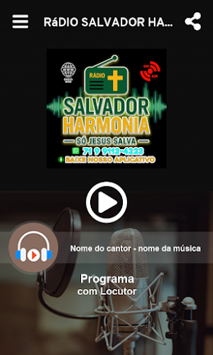 Rádio Salvador Harmonia FM Screenshot 1
