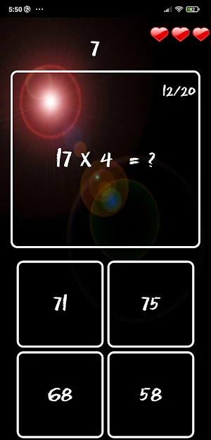 Mental Calculation Screenshot 2