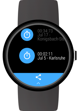 Stopwatch for Wear OS (Android Wear) Screenshot 2