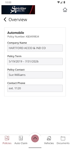 Strickler Agency, Inc. Screenshot 3
