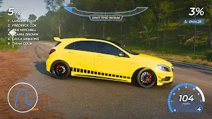 Drift Mercedes A45: City Race Screenshot 2