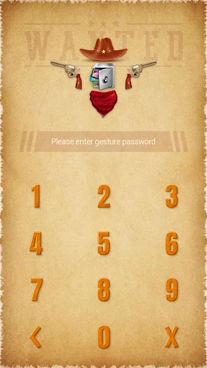AppLock Theme Cowboy Screenshot 1