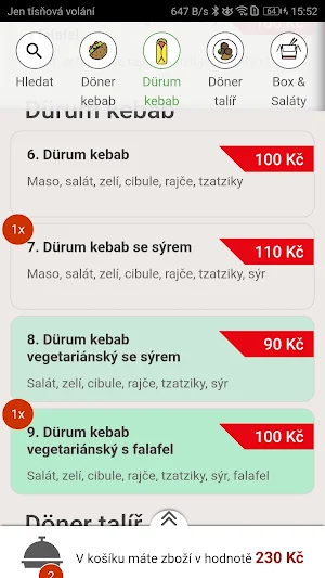 Thapsus pizza&kebab Screenshot 2