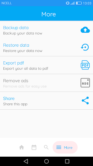 Lend Borrow Recorder Screenshot 2