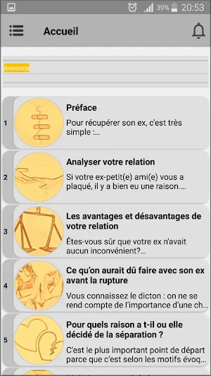 Récupérer son ex et le faire revenir à vous Screenshot 0