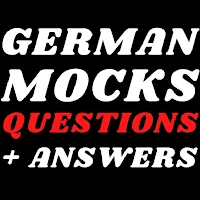 German: mocks papers & answers