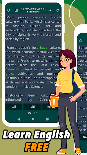Verbs in English: Learn English FREE Screenshot 1