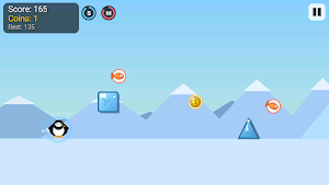 Penguin Glacier Glide Screenshot 1