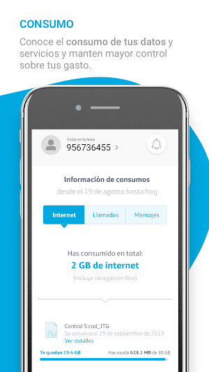 Mi Movistar Chile - Gestión de cuenta Fija y Móvil Screenshot 0