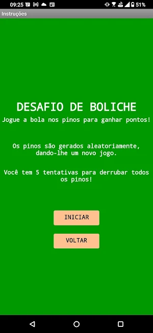 Desafio de boliche Screenshot 1