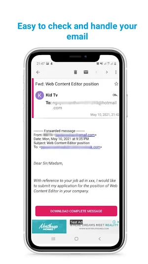 29Pro Mail - Easy and fast email app Screenshot 2