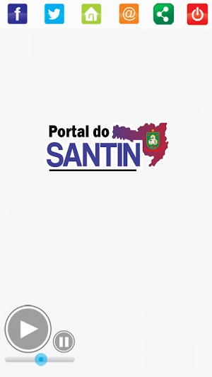 Web Rádio Portal do Santin Screenshot 0