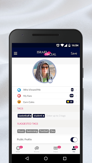 Israel Social - Dating Chat App Screenshot 2