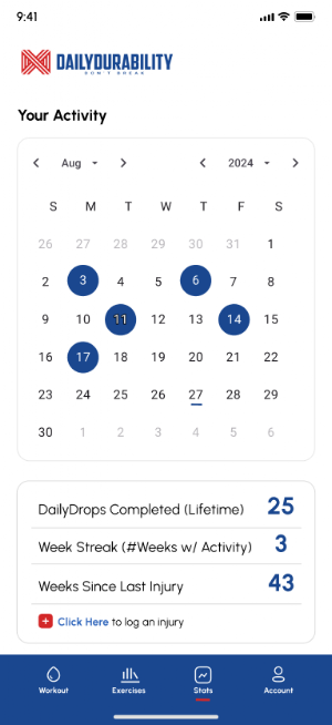 DailyDurability: PT Workouts Screenshot 3