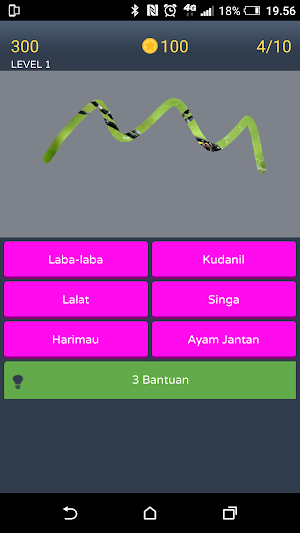 Tebak Gambar Binatang Screenshot 2