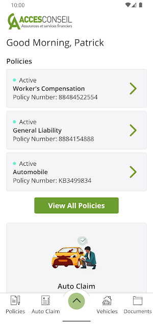 AccesConseil Online Screenshot 1