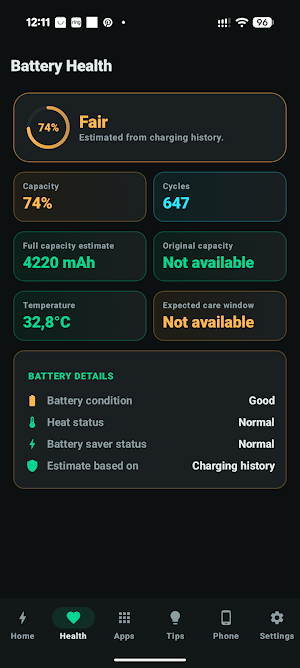 Battery Guardian: Full Control Screenshot 2