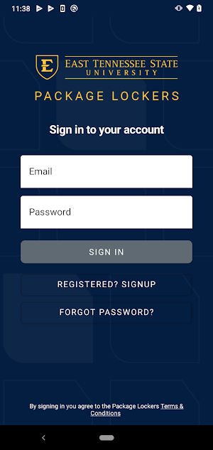 ETSU Package Locker Screenshot 0