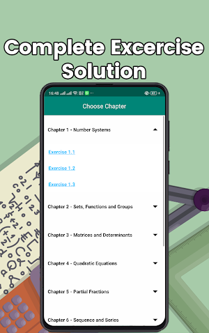 Mathematics 11th Class Exercise Solution Screenshot 3