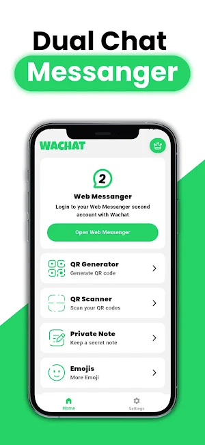 Dual Chat Web Scanner Screenshot 0