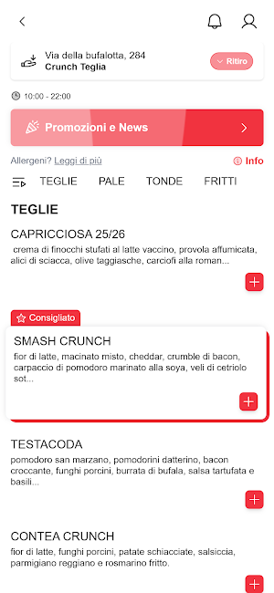 Crunch Teglia Screenshot 1